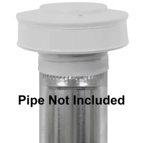 VPC-6-WT ACTIVE VENTILATION Vent Pipe Cap