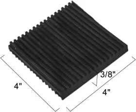 689791285393 AIR JADE Pack Rubber Anti Vibration Pads Mats #2