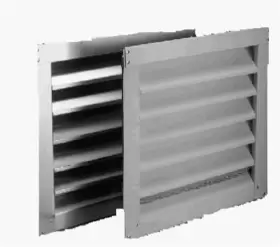 81237 AIR VENT INC Wall End Louver #2
