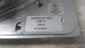 23015 AIRMASTER FAN Blade Shutter Mount Exhaust #2