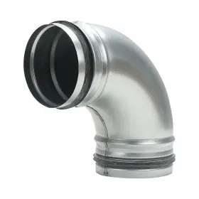 N-DE-90 AKARCK Hvac Elbow Duct Connector Rubber Sealing Steel