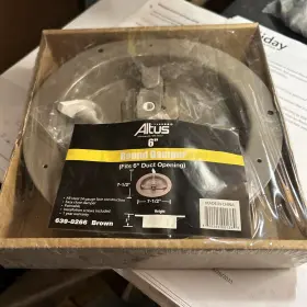 639-8266 ALTUS Round Damper Overall