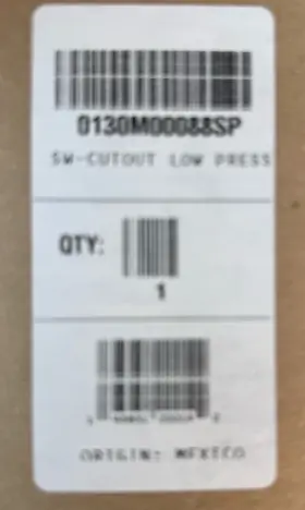 0130M00088SP AMANA-GOODMAN Cutout Press