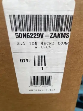 50N6229V-ZAKMS AMANA-GOODMAN Rechi Comp Legs Compressor