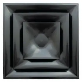 STR-C-12BK AMERICAN LOUVER Square Cone Diffuser