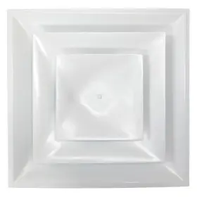 STR-C-12W-FR AMERICAN LOUVER Square Step Down Diffuser