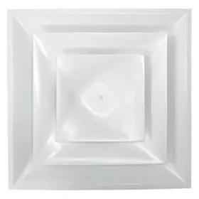 STR-C-8W-FR AMERICAN LOUVER Square Step Down Diffuser