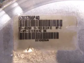 03-45260 AMERICAN STANDARD Trane Blower Wheel Clw #3