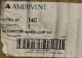 095029315075 AMERIVENT Americap Gas Vent Fitting #3