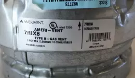 095029403505 AMERIVENT Reducer Adapter Gas Vent Fitting #2