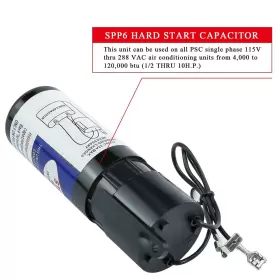 740306408437 AMI PARTS Start Capacitor Air Kit #3