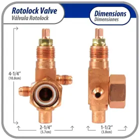 814245024871 APPLI PARTS Ap Rotolock Valve Odf Solder #2