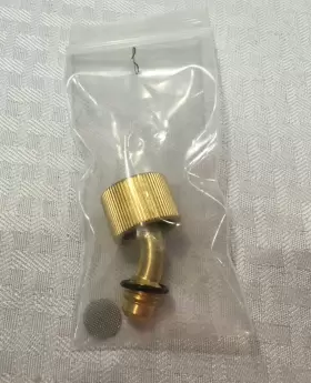 KTF645 APPION Angled Fitting Flare Swivel Filter Hose Adapter