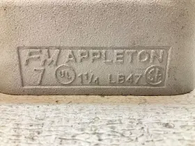 LB47 APPLETON Conduit Body Tsc #2