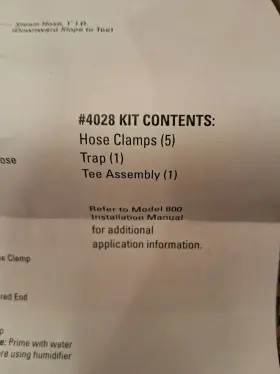 4028 APRILAIRE Drain Trap #3