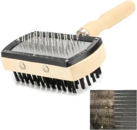 717328597630 ATADER Coil Brush Double Air Cleaner Ac Cleaning
