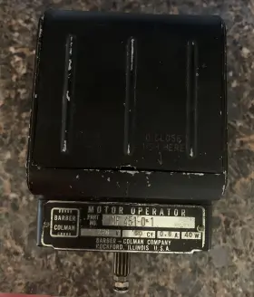 MU-48502-104-1 BARBER COLMAN Motor Operator Cy #2