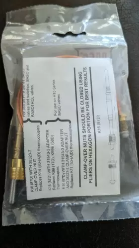K16BT-36HJ BASO GAS PRODUCTS Husky Thermocouple #2