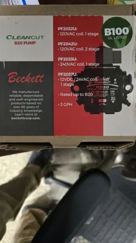PF2032U BECKETT Cleancut Pump