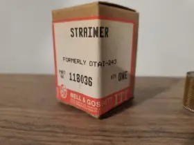 118036 BELL GOSSETT Strainer #3