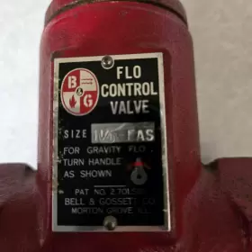 SA-1 BELL GOSSETT Straight Angle Flo Control Valve Fas Box #2