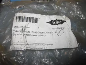16983-DE99XDI70 BITZER Disc Springs