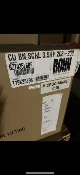 BZT035L6BF BOHN/HEATCRAFT Condenser