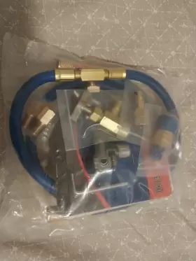 R134A Refrigerator Freon Recharge Bullet Piercing Valve Kit #2