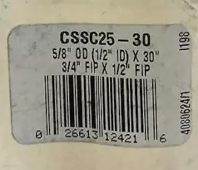 CSSC25-30 BRASSCRAFT Fpt Gas Connector #3