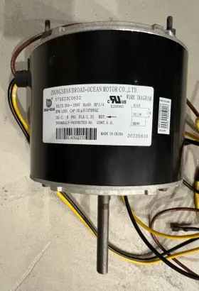 HC40GQ230 BROAD-OCEAN Carrier Condenser Fan Motor Zhongshan