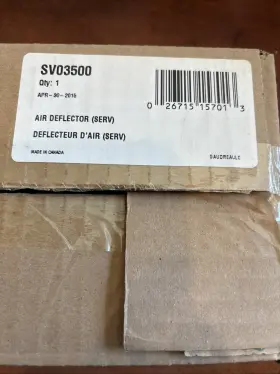 SV03500 BROAN NUTONE Hvac Refrigeration