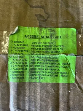 G125BE BUDERUS Spare Kit