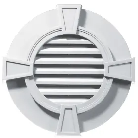00410030001 BUILDERS EDGE Round Octagon Ring Vent Keystones