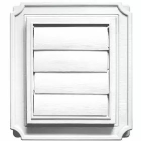 140137079001 BUILDERS EDGE Scallop Exhaust Ventilator Arctic
