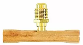 682248112662 C-D VALVE Pack Tee Connector Flare Access #3