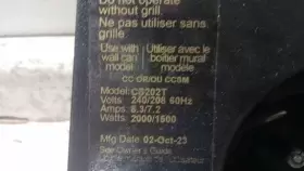 CS202T CADET Compak Heater Stat #2