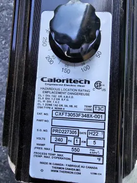 CXFT3053F348X-001 CALORITECH Cxf Electric Screwplug Immersion #2