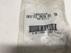 1009934 CARRIER Bryant Payne Gas Furnace Burner Orifice