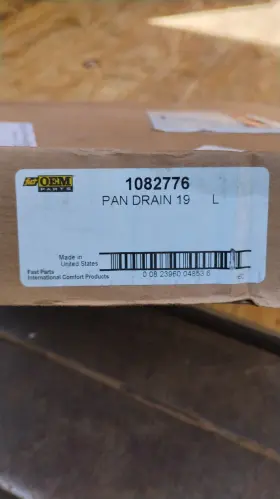 1082776 CARRIER International Vertical Drain Pan
