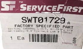 1NT24L-2485L CARRIER Furnace Limit Switch #2