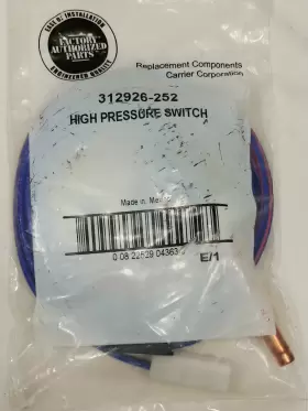 312926-252 CARRIER High Pressure Switch Nos #2