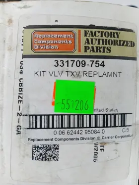 331709-754 CARRIER Txv Valve Kit