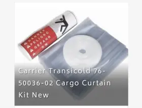 76-50036-02 CARRIER Transicold Cargo Curtain Kit