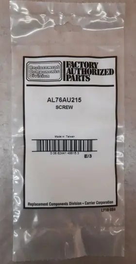 AL76AU215 CARRIER / FACTORY AUTHORIZED PARTS Screws #2