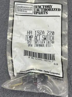HH19ZA210 CARRIER/ FACTORY AUTHORIZED PARTS Temperature