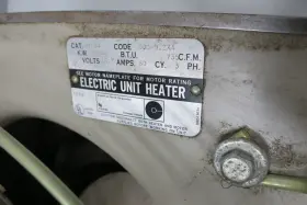 H7134 CARRIER Electric Unit Heater #3