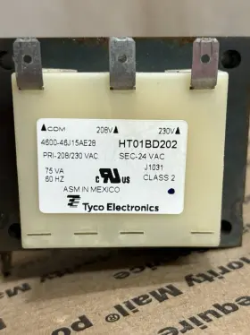HT01BD202 CARRIER Transformer Pri Sec Checked #3