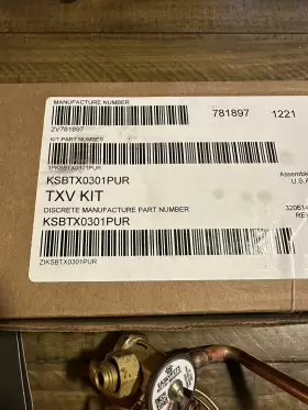 KSBTX0301PUR CARRIER Thermostatic Expansion Valve Kit #2