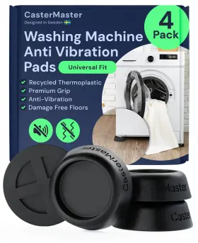 WLW9002 CASTERMASTER Anti Vibration Pads Washing Rubber