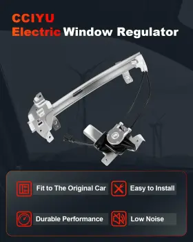 712492884081 CCIYU Rear Passenger Power Window Regulator #2